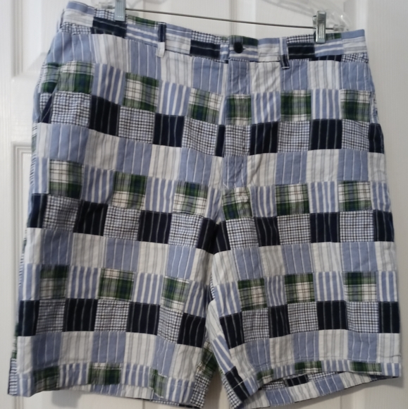 ⛵Tommy Hilfiger Quilted Patchwork Shorts🎋 🆕 A Nice Gift Giving Shorts. - Picture 4 of 13